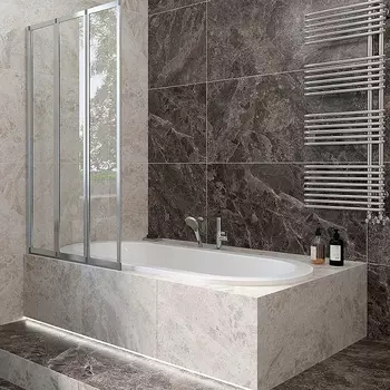 Шторка на ванну Veconi