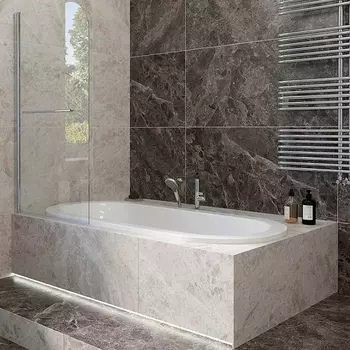 Шторка на ванну Veconi