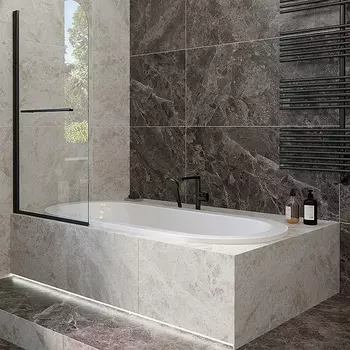 Шторка на ванну Veconi