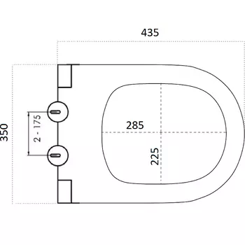 Сиденье для унитаза Boheme
