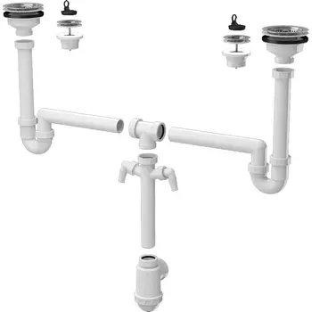 Сифон для кухонной мойки Alcaplast