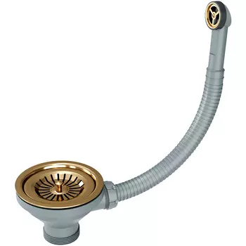 Слив-перелив для кухонной мойки Paulmark