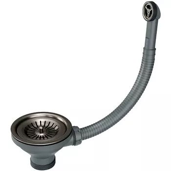 Слив-перелив для кухонной мойки Paulmark