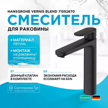 Смеситель для раковины Hansgrohe