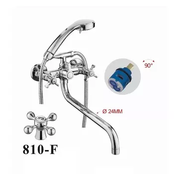 Смеситель для ванны D-Lin