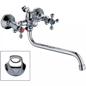 Смеситель для ванны Ledeme