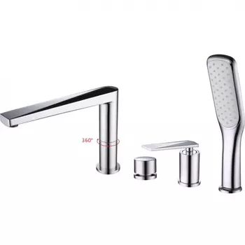 Смеситель на борт ванны Boheme