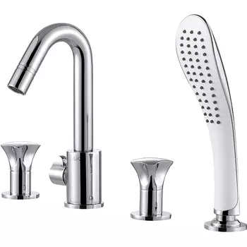 Смеситель на борт ванны D&K