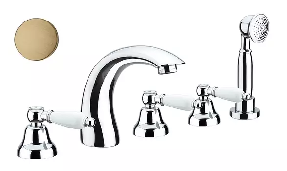 Смеситель на борт ванны Fiore