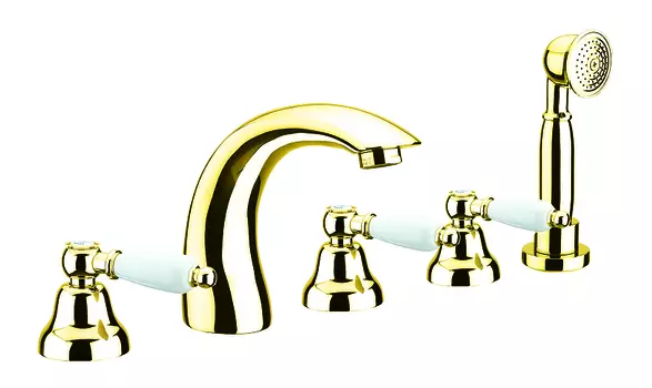 Смеситель на борт ванны Fiore