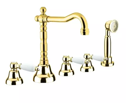 Смеситель на борт ванны Fiore