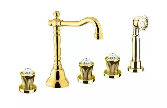 Смеситель на борт ванны Fiore