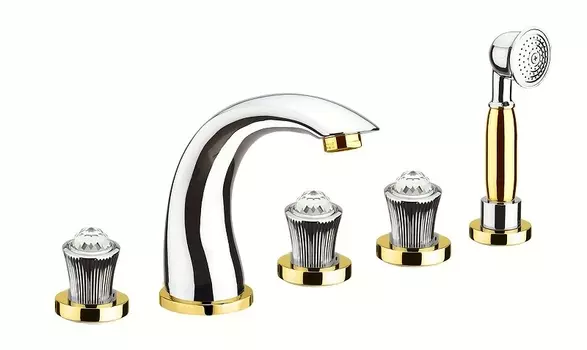 Смеситель на борт ванны Fiore