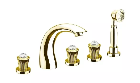 Смеситель на борт ванны Fiore