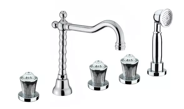 Смеситель на борт ванны Fiore