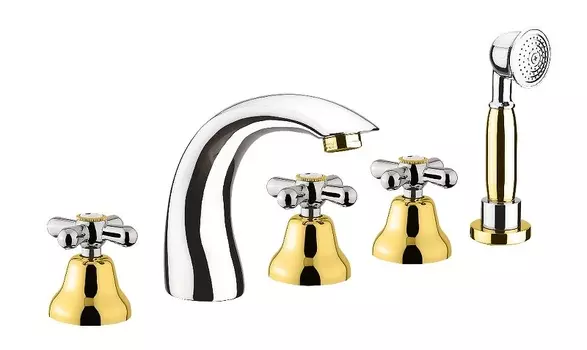 Смеситель на борт ванны Fiore