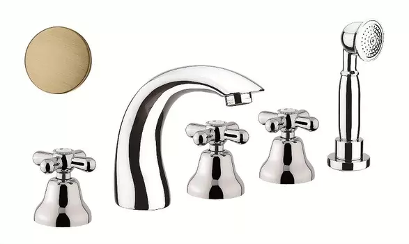 Смеситель на борт ванны Fiore