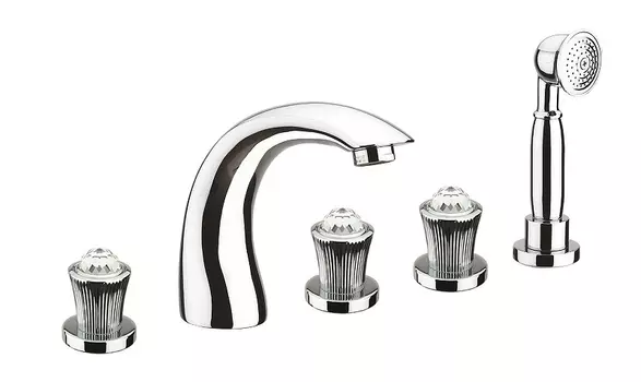 Смеситель на борт ванны Fiore