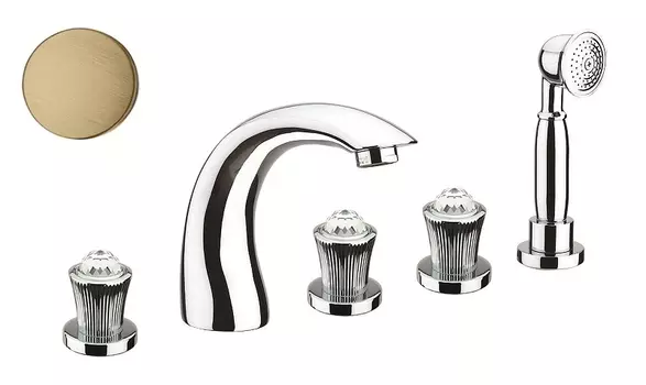 Смеситель на борт ванны Fiore