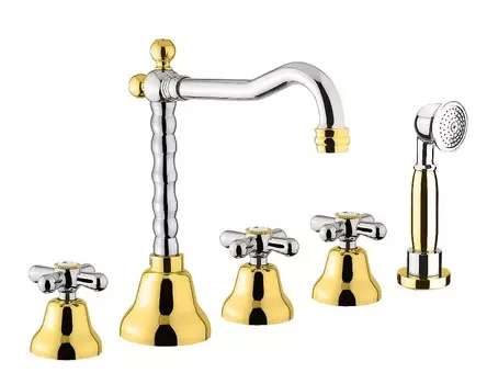 Смеситель на борт ванны Fiore