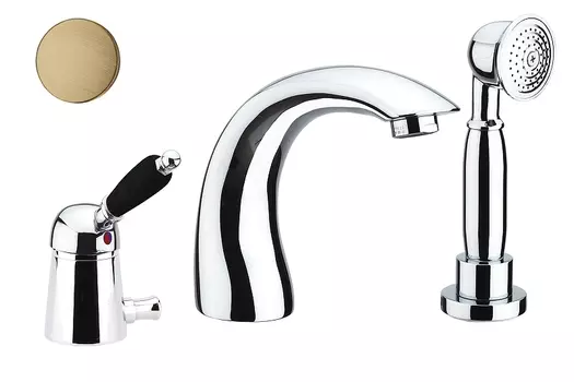 Смеситель на борт ванны Fiore