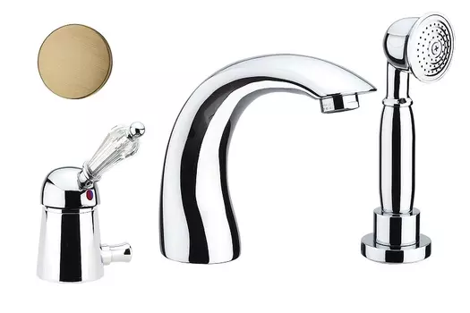 Смеситель на борт ванны Fiore