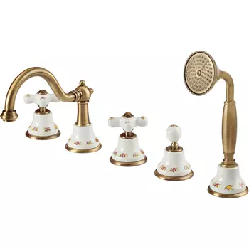 Смеситель на борт ванны Migliore