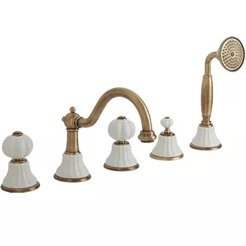 Смеситель на борт ванны Migliore