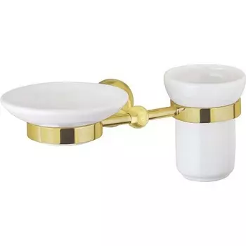 Стакан для зубных щеток с мыльницей Cezares