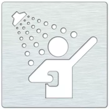 Табличка Душевая Bemeta