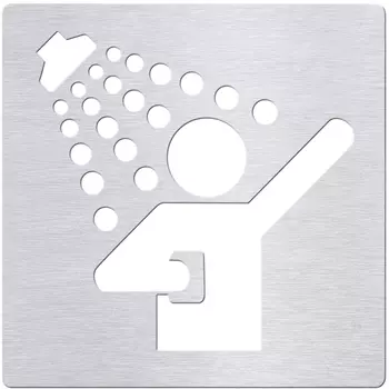 Табличка Душевая Bemeta