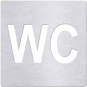 Табличка Туалет Bemeta