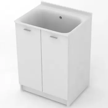 Тумба с хозяйственной раковиной Kerasan