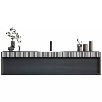 Тумба с раковиной Black&White