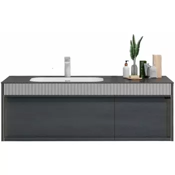 Тумба с раковиной Black&White