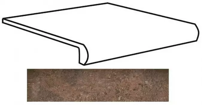 Угловая ступень Natucer