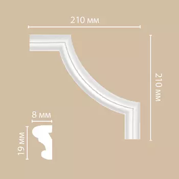 Угловой элемент Decomaster