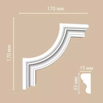 Угловой элемент Decomaster