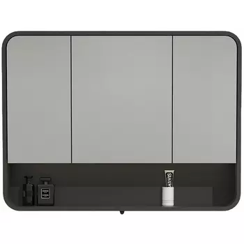 Зеркальный шкаф Black&White