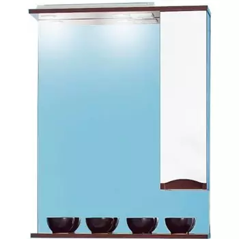 Зеркало со шкафом Бриклаер