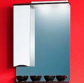 Зеркало со шкафом Бриклаер