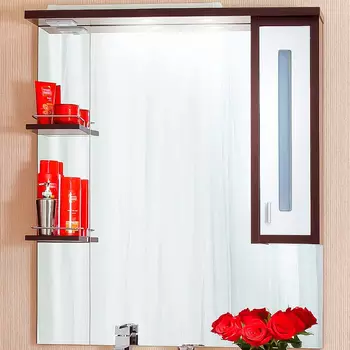 Зеркало со шкафом Бриклаер