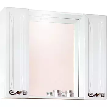 Зеркало со шкафом Бриклаер