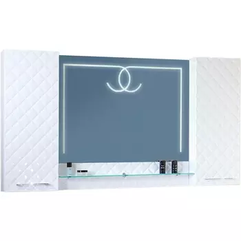 Зеркало со шкафом Бриклаер