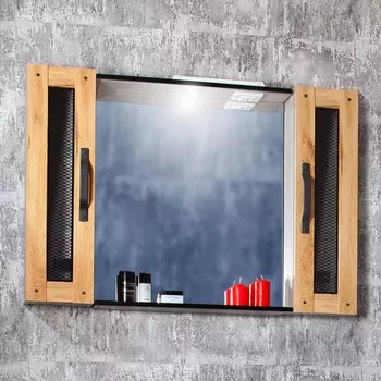 Зеркало со шкафом Бриклаер