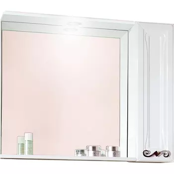 Зеркало со шкафом Бриклаер