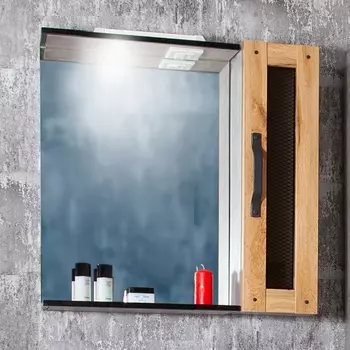 Зеркало со шкафом Бриклаер