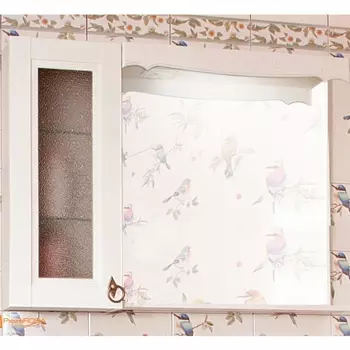 Зеркало со шкафом Бриклаер