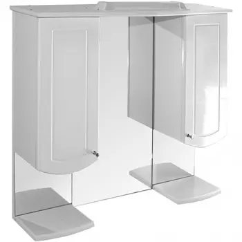 Зеркало со шкафом Mixline