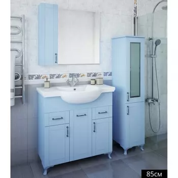 Зеркало со шкафом Sanflor